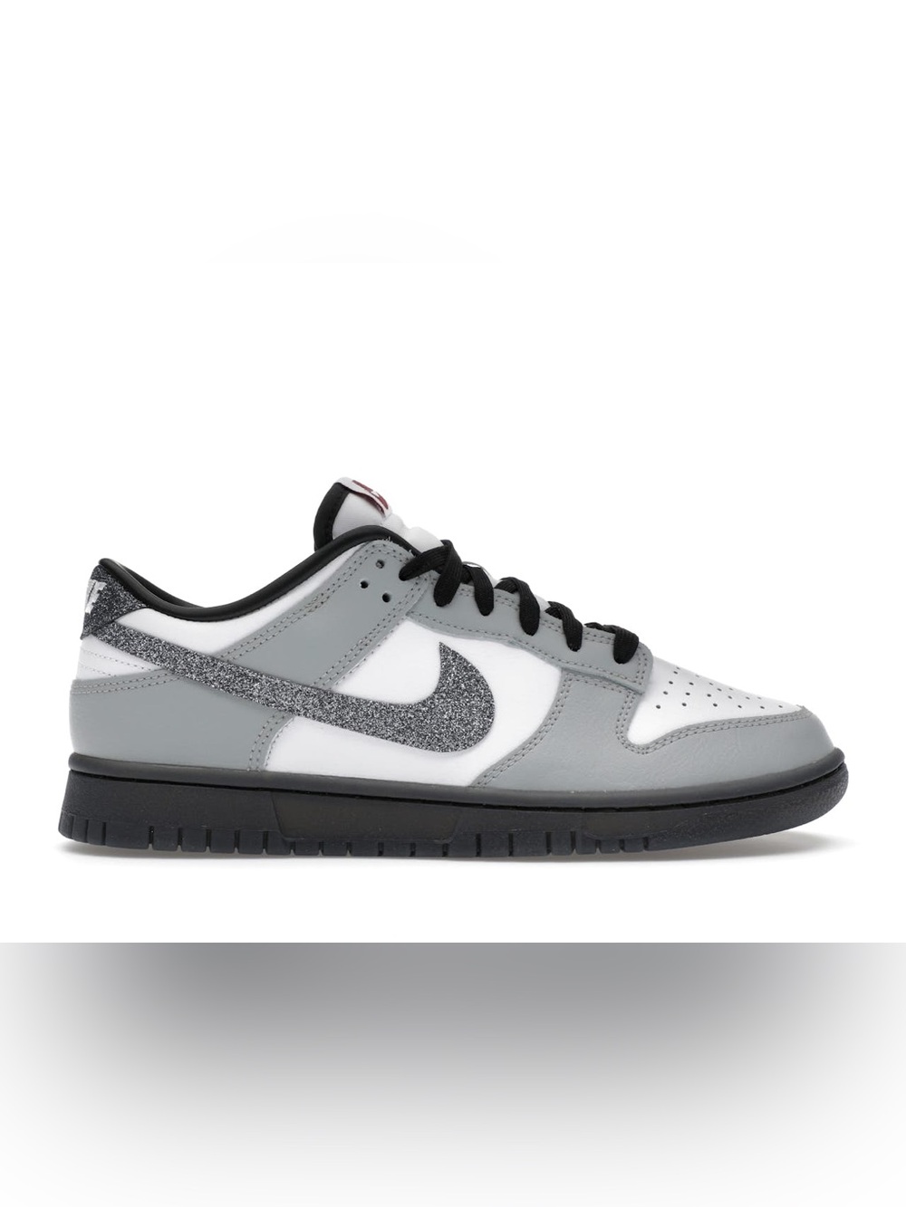Nike Dunk Low LX Glitter Swoosh White Light Smoke Grey (Women's)